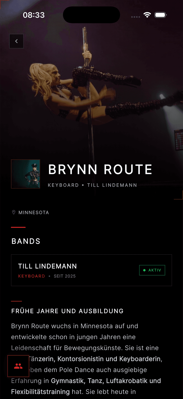 Brynn Route Profil