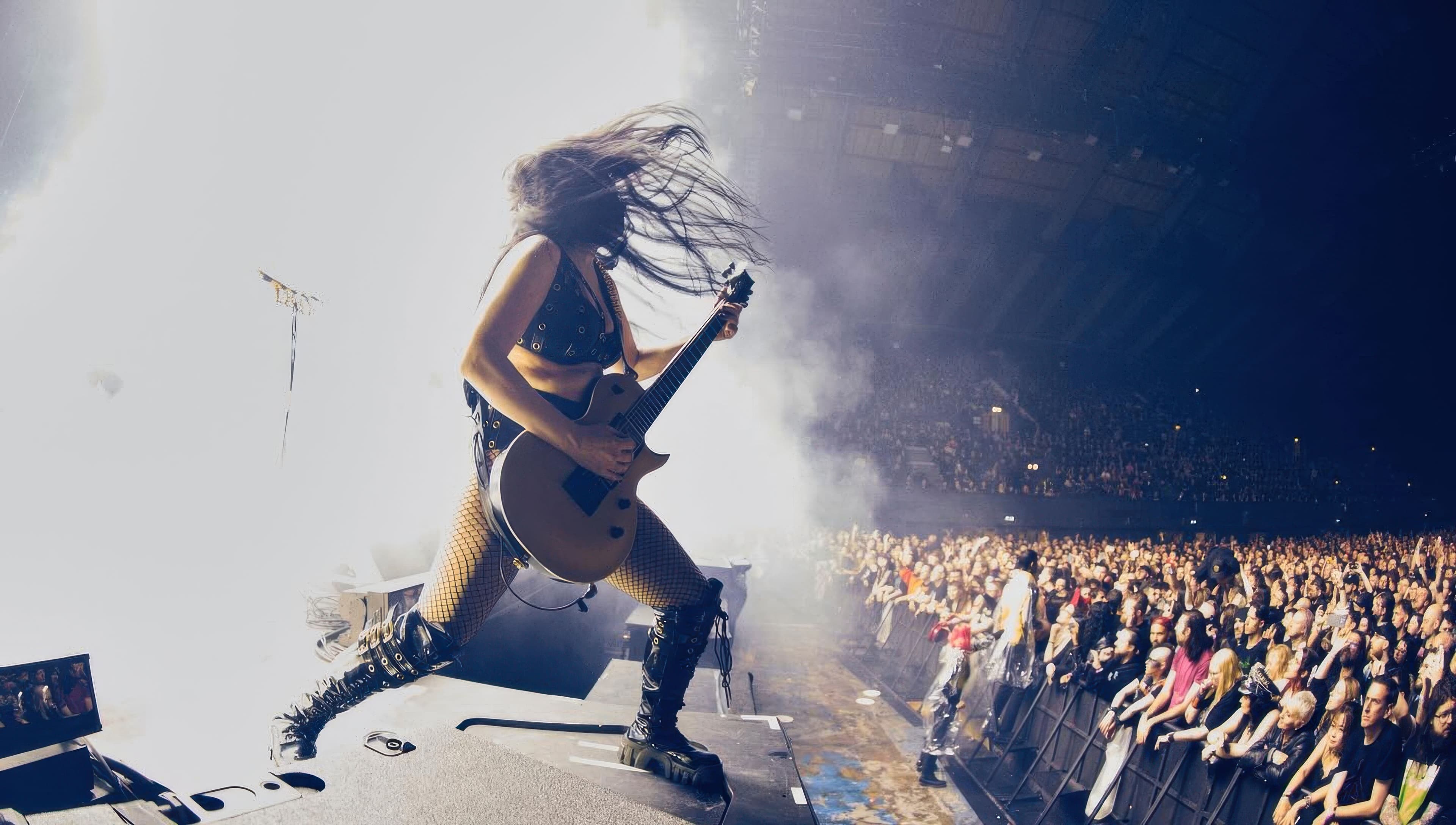 Emily auf der Bühne