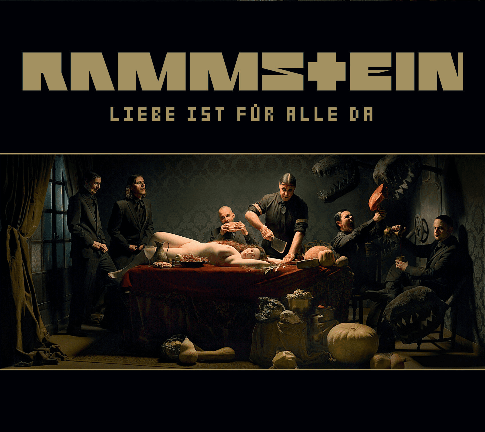 Liebe ist für alle da - Rammstein Album Cover