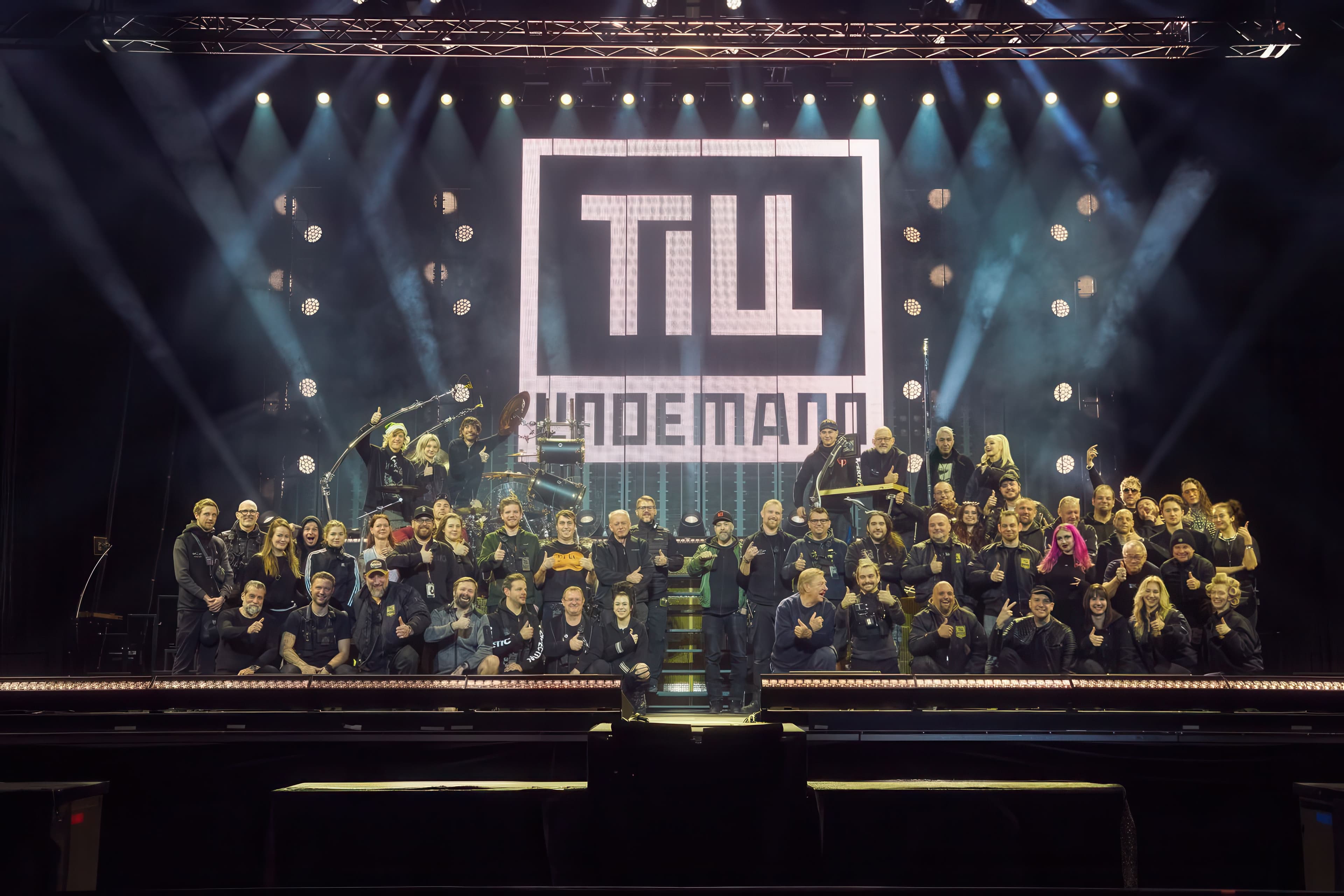 Crew von Till Lindemann