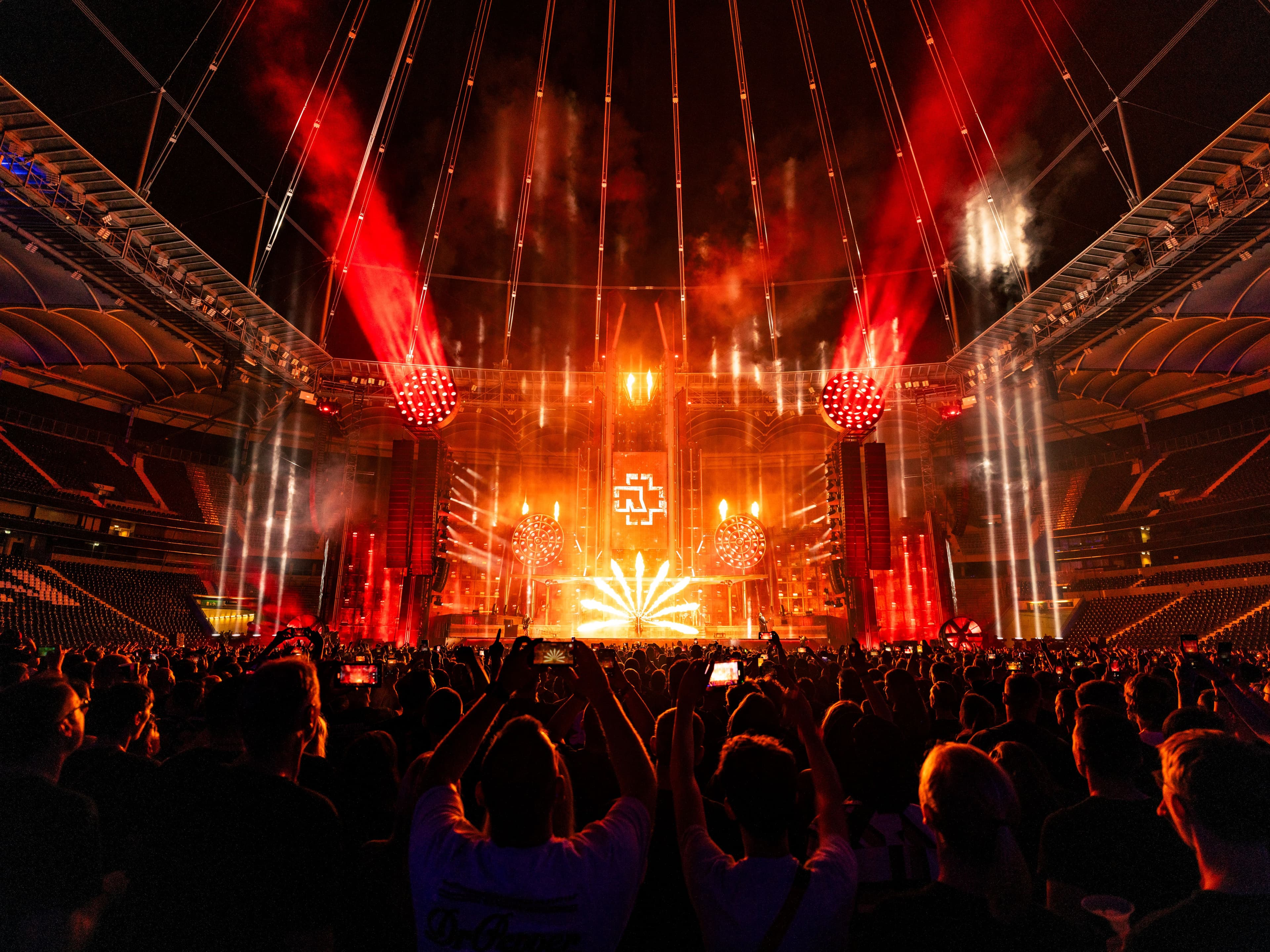 Rammstein Stage Lights